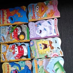 8 childrens hard board Books